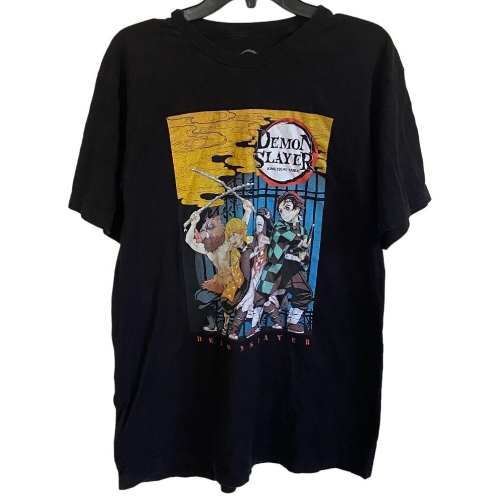 YU-GI-OH Demon Slayer Manga Anime T-Shirt Tshirt T Shirt Dark Magician Medium Un